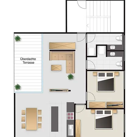 Апартаменты Straussberghof Рицлерн